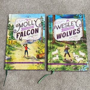 The Good and the Beautiful Molly and Wesley Hardcover Book Set - Green Covers